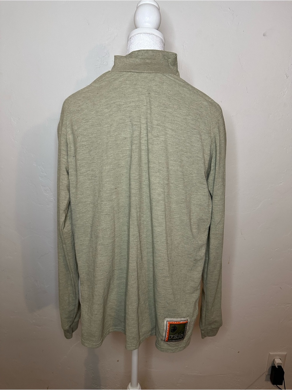 Men's Military Long-Sleeve Field Gear Neck Sweater